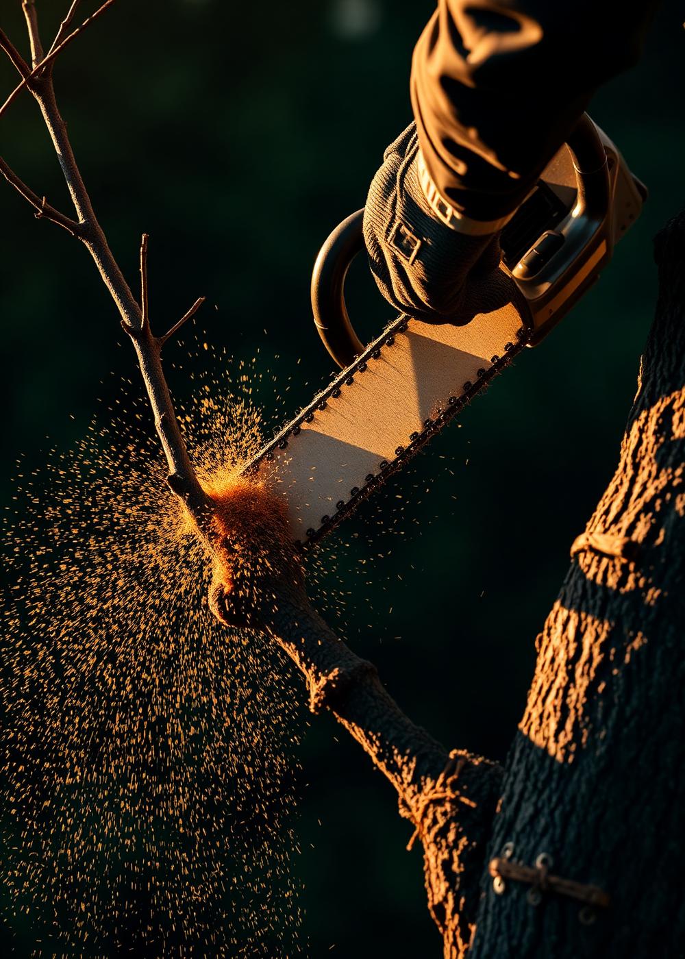 Precision pruning
